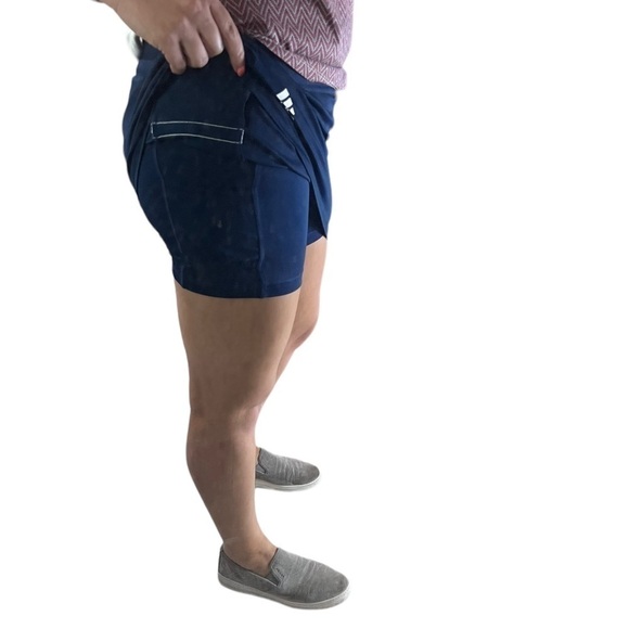 𝅺ADIDAS Clima Cool Navy Blue Active Skort- Size Small/ Medium - Picture 8 of 11